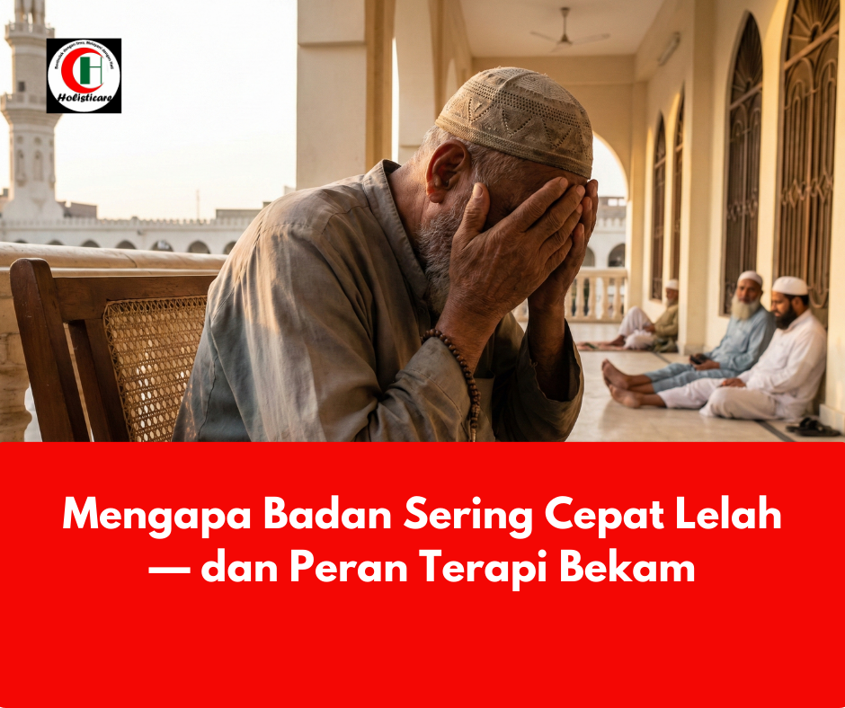 Mengapa Badan Sering Cepat Lelah — dan Peran Terapi Bekam