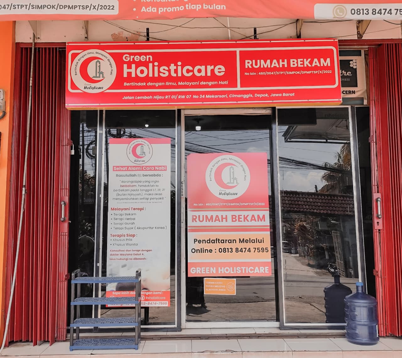 Klinik bekam holistik modern RS Green Holisticare dengan pendekatan terukur dan dibimbing tenaga medis